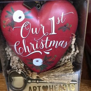 Art hearts 1st Christmas